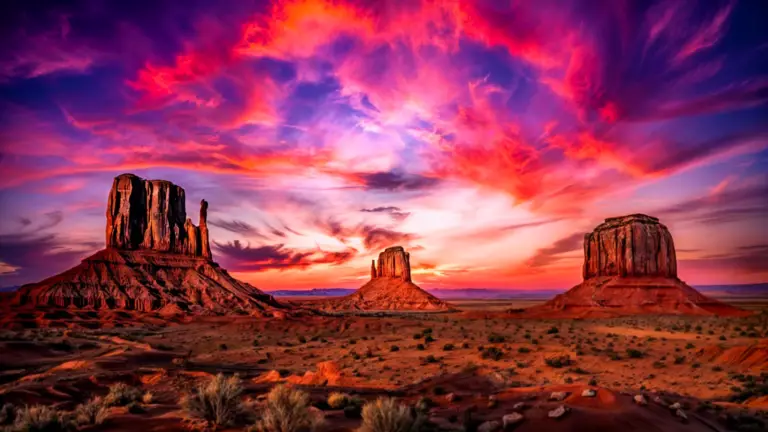 Monument Valley Sunset